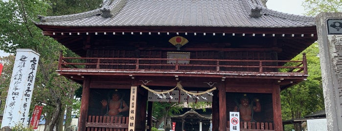 佐竹寺 (北向観音) is one of 施設.