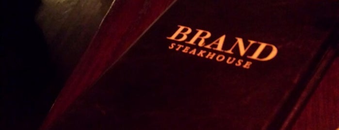 Brand Steakhouse & Lounge is one of Las Vegas's Best Steakhouses - 2013.