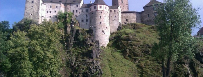 Hrad Loket is one of World Castle List.