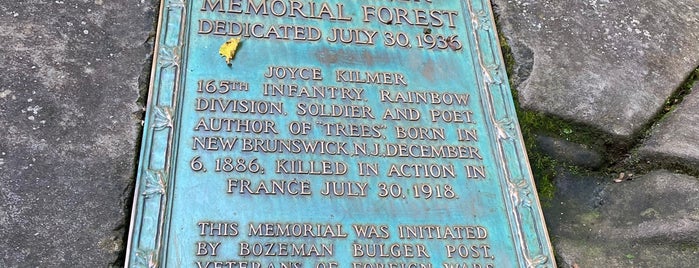 Joyce Kilmer Memorial Forest is one of North Carolina.