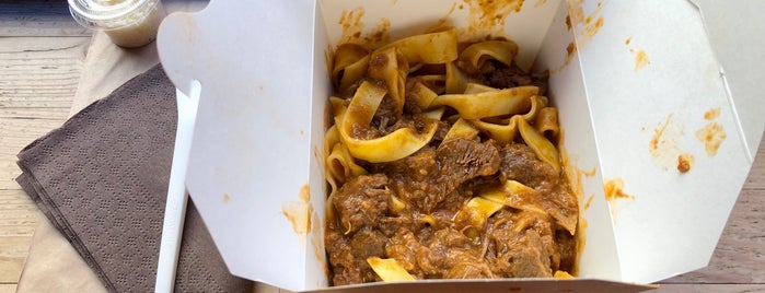 Ragù is one of Bologna.