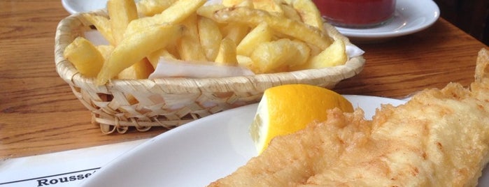 North Sea Fish is one of London special.