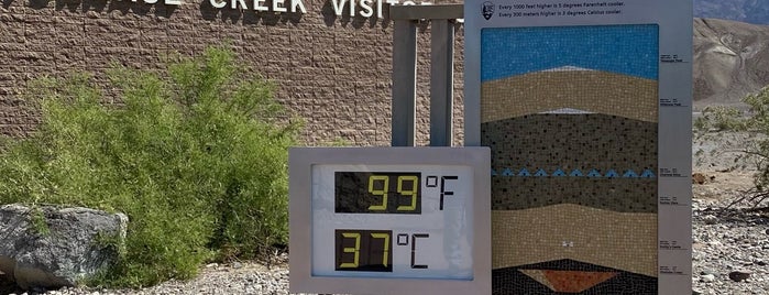 Furnace Creek Visitor Center is one of Death Valley.