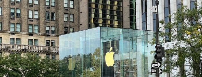 Apple shop 5th avenue is one of NYC.