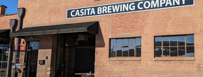 Casita Brewing Company is one of Lugares favoritos de Tom.