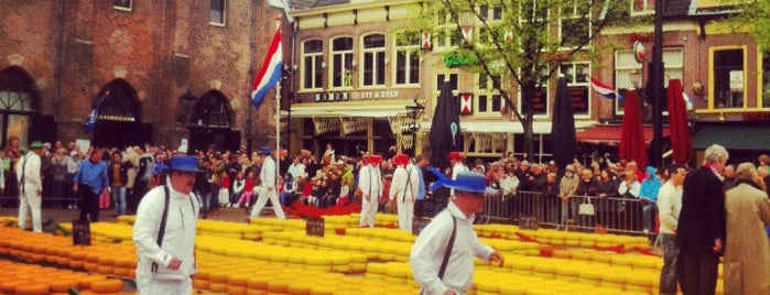 Alkmaar is one of Amsterdam.