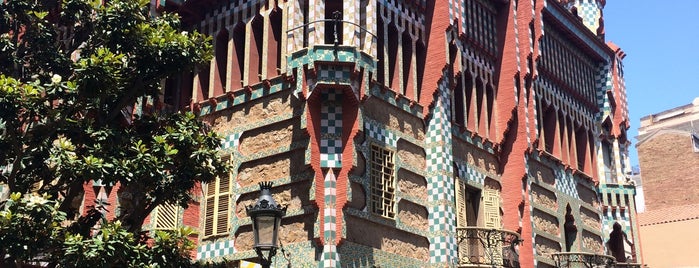 Casa Vicens is one of New Year's Eve in Barcelona: 15-16.