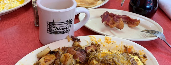 The Diner is one of DINERS DRIVE-IN & DIVES 3.