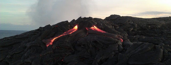 Kalapana Lava Viewing is one of Ricardoさんのお気に入りスポット.