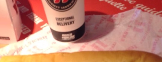 Jimmy John's is one of Lugares favoritos de Heather.