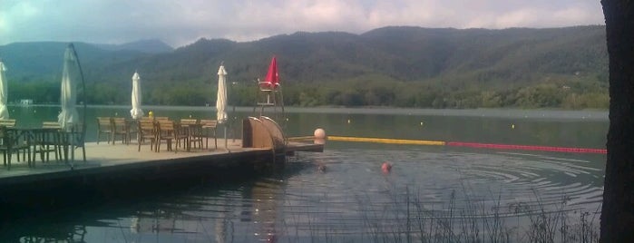 Llac de banyoles is one of Cataluña / Catalunya / Catalonia.