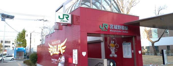 미야기노하라역 is one of JR 미나미토호쿠지방역 (JR 南東北地方の駅).