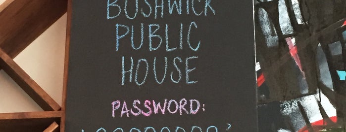 Bushwick Public House is one of สถานที่ที่ Sidney ถูกใจ.