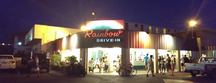 Rainbow Drive-In is one of Hawaii.