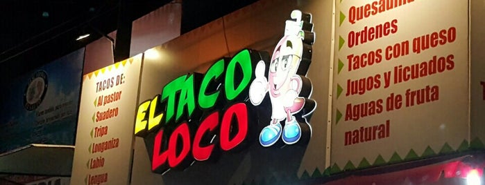 El Taco Loco is one of Locais curtidos por Sergio Alejandro.