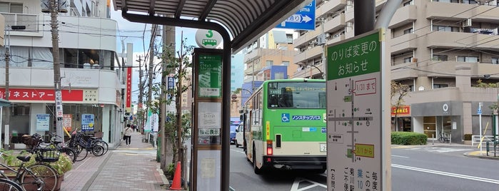菊川駅前バス停 is one of バス.