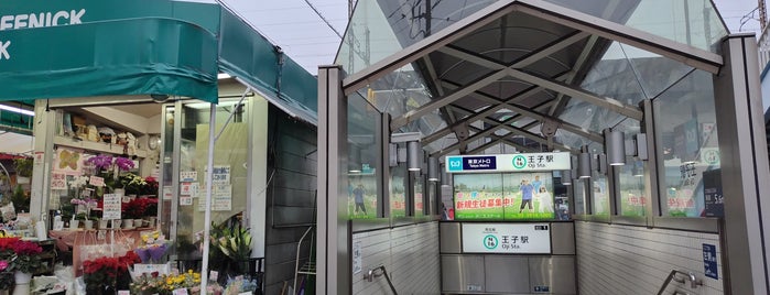 Namboku Line Oji Station (N16) is one of Tokyo - Yokohama train stations.