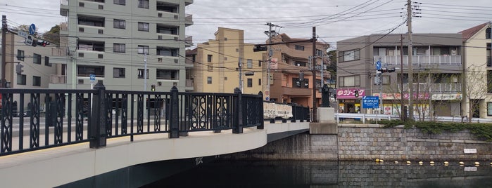 根岸橋 is one of 掘割川 橋梁.