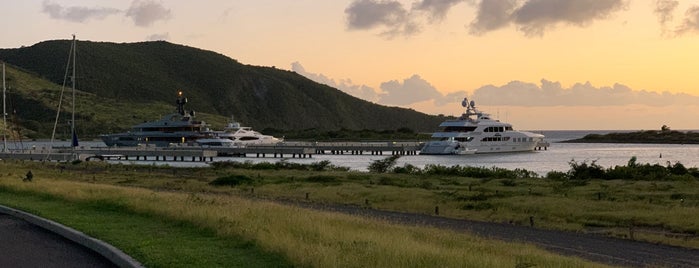 Christophe Harbour Marina is one of St Kitts.