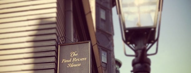 Paul Revere House is one of Freedom Trail.