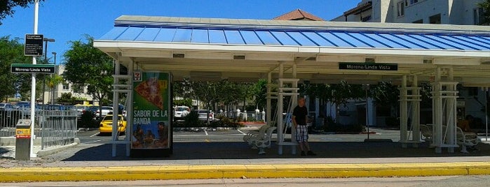 Morena/Linda Vista Trolley Station is one of สถานที่ที่ Janine ถูกใจ.