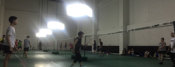 Badminton Court @ Armed Forces Sport Club is one of DMF.