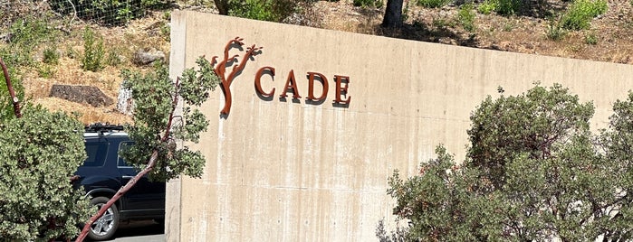 Cade Estate Winery is one of Napa Valley.