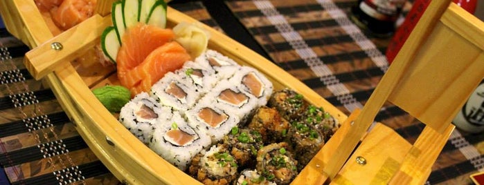 Hakken Premium Sushi is one of Tempat yang Disukai Fernando André.