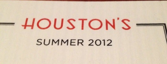 Houston's is one of A Few of My Favorite Eats....