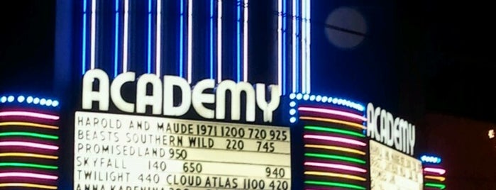 Academy Theater is one of สถานที่ที่ Pat ถูกใจ.