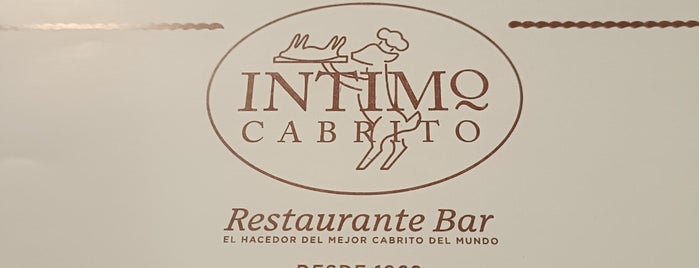 Íntimo Cabrito is one of Restaurantes por probar.