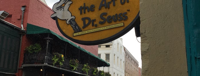 The Art Of Dr. Seuss is one of The 13 Best Art Galleries in French Quarter, New Orleans.