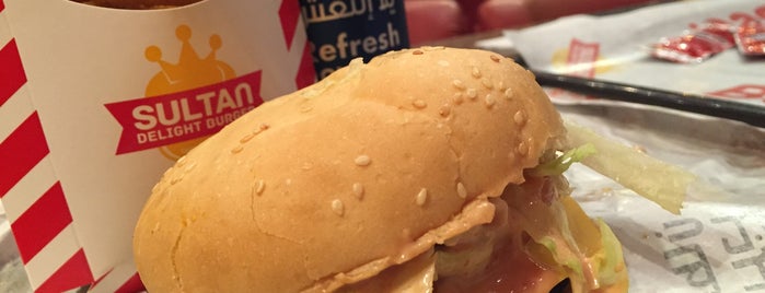 Sultan Delight Burger is one of The 15 Best Places for Hot Dogs in Jeddah.
