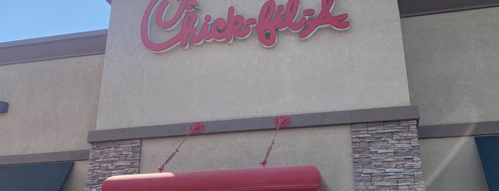 Chick-fil-A is one of frequently visited.