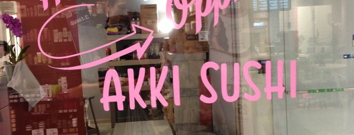 Akki Sushi is one of Sthlm food.