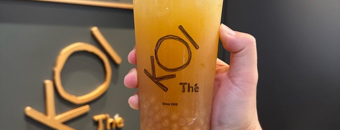 KOI Thé is one of Micheenli Guide: Popular/New bubble tea, Singapore.