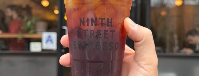 Ninth Street Espresso is one of NYTimes Coffee List.