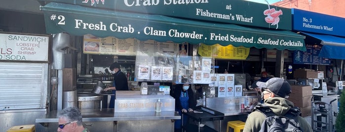 Crabstand at Fisherman's Wharf is one of XX Anniversary SFO.