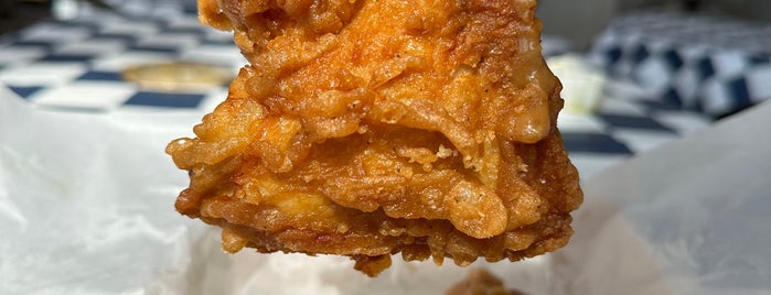 Honey's Kettle Fried Chicken is one of West coast.