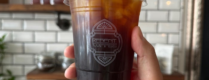 Regent Coffee is one of LA List 2.