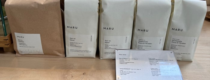 Maru Coffee is one of LA Food&Coffee.