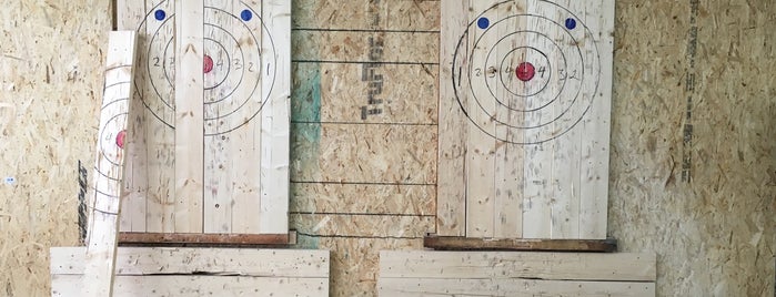 Bad Axe Throwing is one of Toronto, ON.