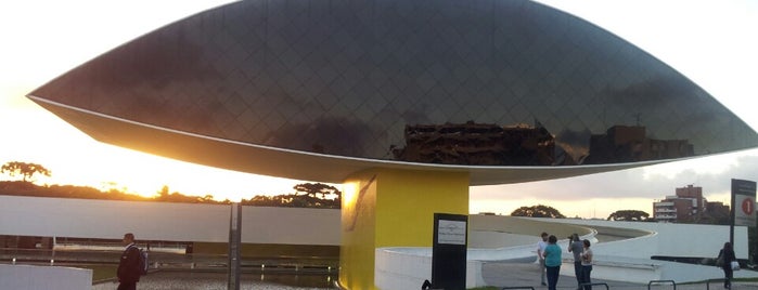 Museu Oscar Niemeyer (MON) is one of Curitibando.