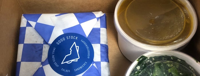 Good Stock is one of Work Lunch Options - Midtown East.