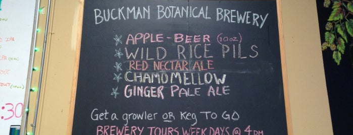 Buckman Botanical Brewery is one of Portland.