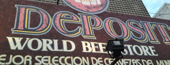 El Depósito World Beer Store is one of bares.