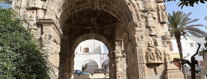 Arch of Marcus Aurelius is one of Africa.