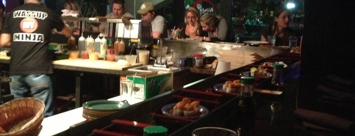 Ninja Spinning Sushi Bar is one of places to eat.