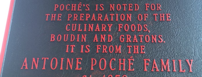 Poche's Market & Restaurant is one of Louisiana.