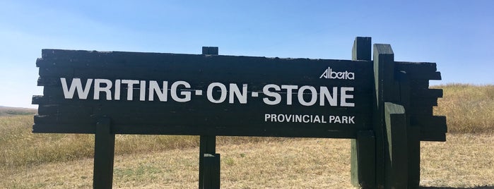Writing-on-Stone Provincial Park is one of Alberta & British Columbia / Kanada.
